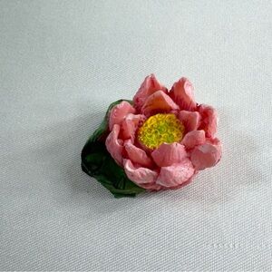 Miniature Pink Waterlily Ceramic